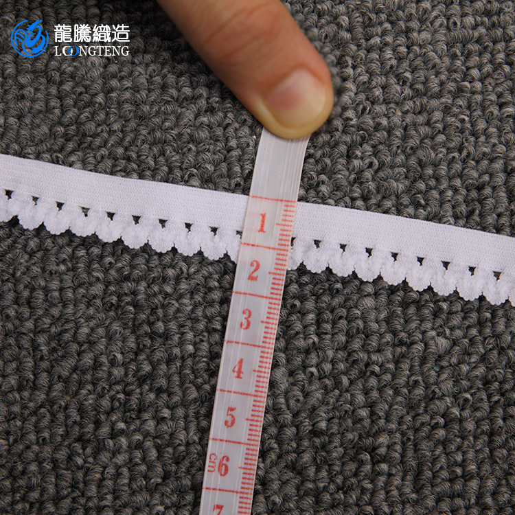 氨纶丝跨境松紧带 14MM内衣针织松紧带 锦纶芽仔女式内裤包边缎带