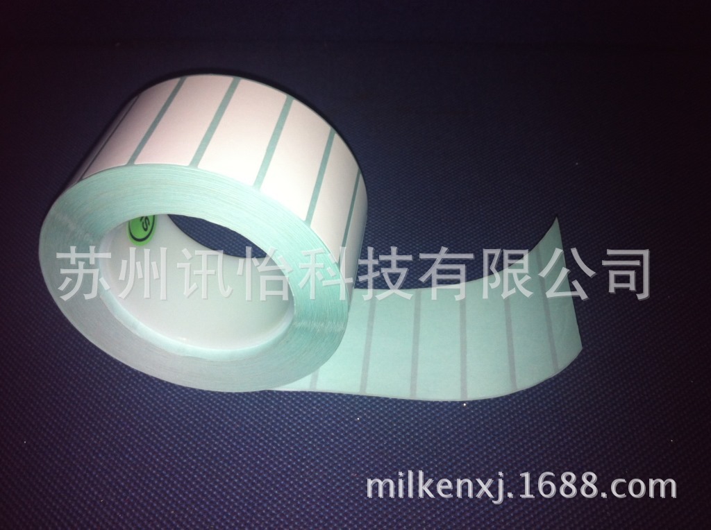 浙江温州LINTEC亮白PET标签94*51单排R22拼-FR1415-50针织机械109