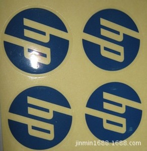 不干胶厂 不干胶印刷  透明圆形不干胶