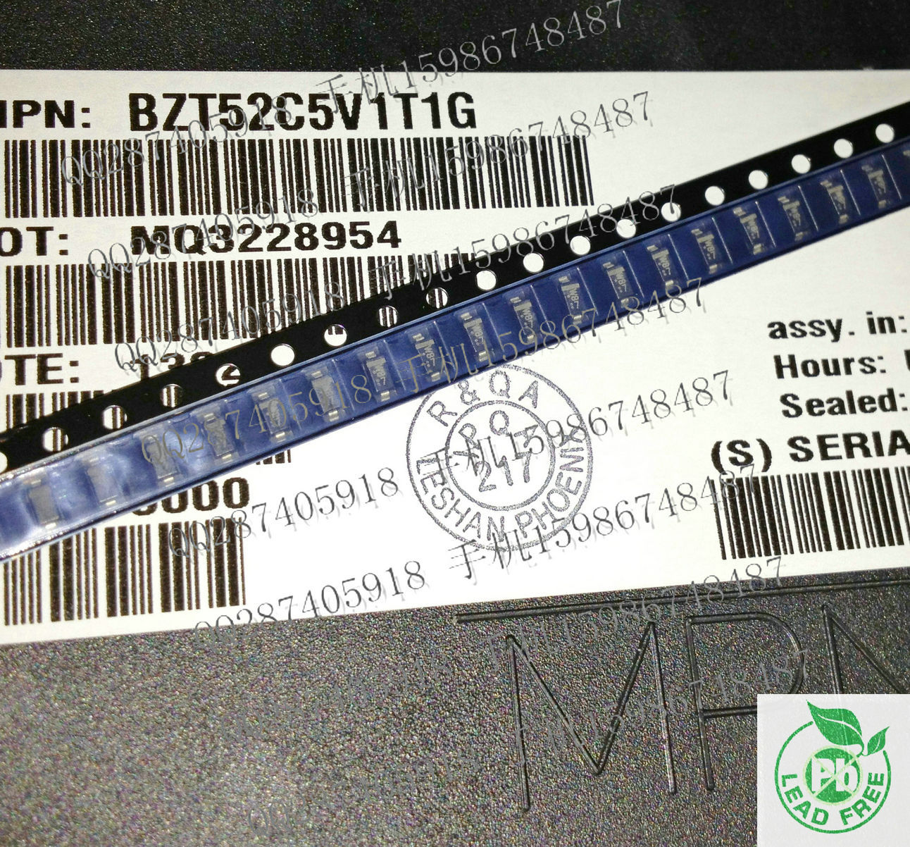 YTC 0.5W稳压管 LBZT52C3V6 LBZT52C3V9 LBZT52C4V3 LBZT52C4V7