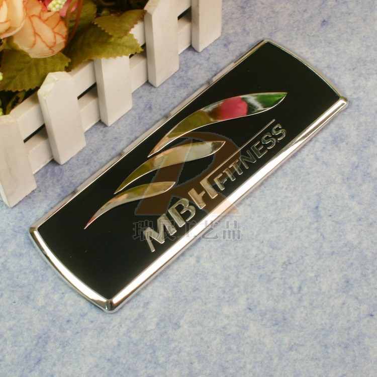 厂家定制ABS电镀标牌 丝印加工注塑铭牌定做塑料标牌车标印刷批发