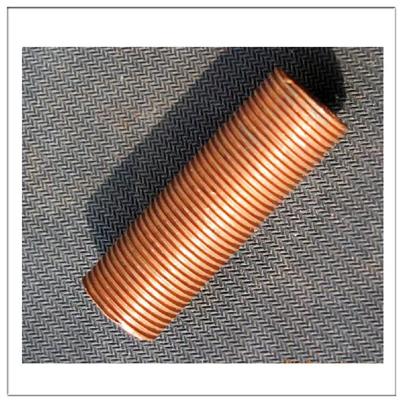 厂家生产供应各种规格各种材质翅片管 传热设备配件 紫铜材质