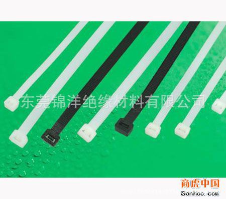 自锁式尼龙扎带 黑色尼龙扎带 环保扎带 黑色扎带