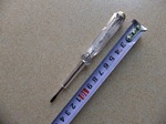 拳牛電器銅頭筆式測電筆 透明帶掛小電筆 吸塑包裝