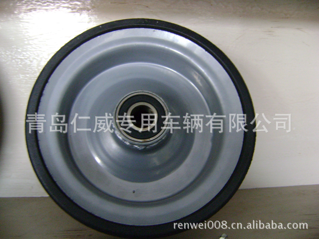 供应10x3寸橡胶轮,重型实心轮，机械轮，农机轮260*75，