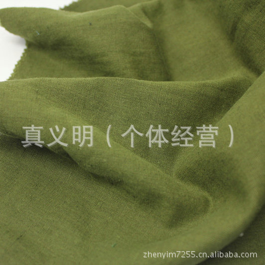 M-11A   现货休闲时装面料 棉麻混纺面料 棉麻平纹