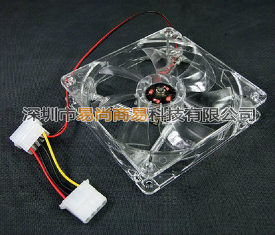 12 Double head transparent LIGHT Chassis Fan computer periphery parts wholesale Airflow Fan Mute Dissipate heat