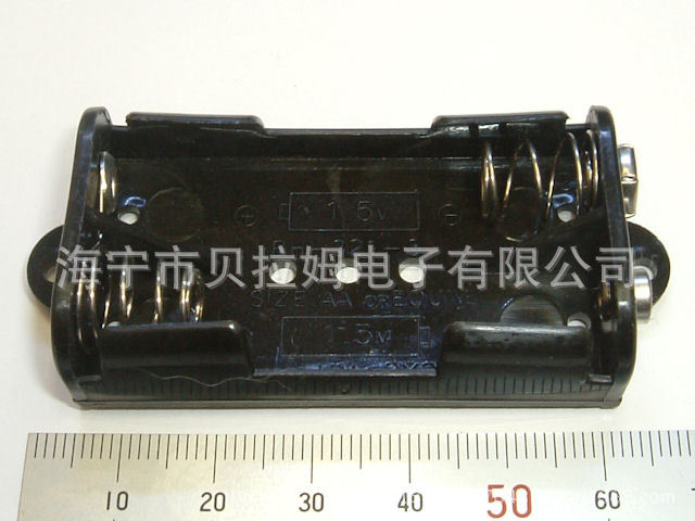 五号两节带耳朵电池架 5号电池盒