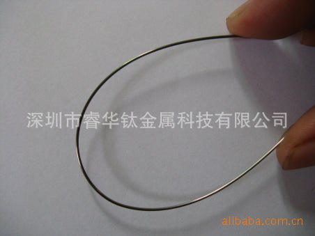 NiTi，镍钛合金丝材厂家，可提供直径0.03mm~10.0mm规格