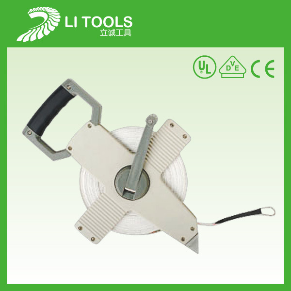 厂家直销 插地卷尺30米 手提式50m皮尺 测量用品 长城精工卷尺