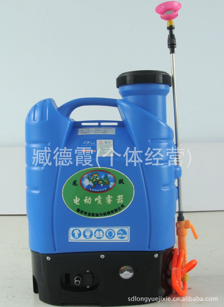 新款电动喷雾器  用电瓶 打药机 高压回流泵 植保机械 临沂龙跃