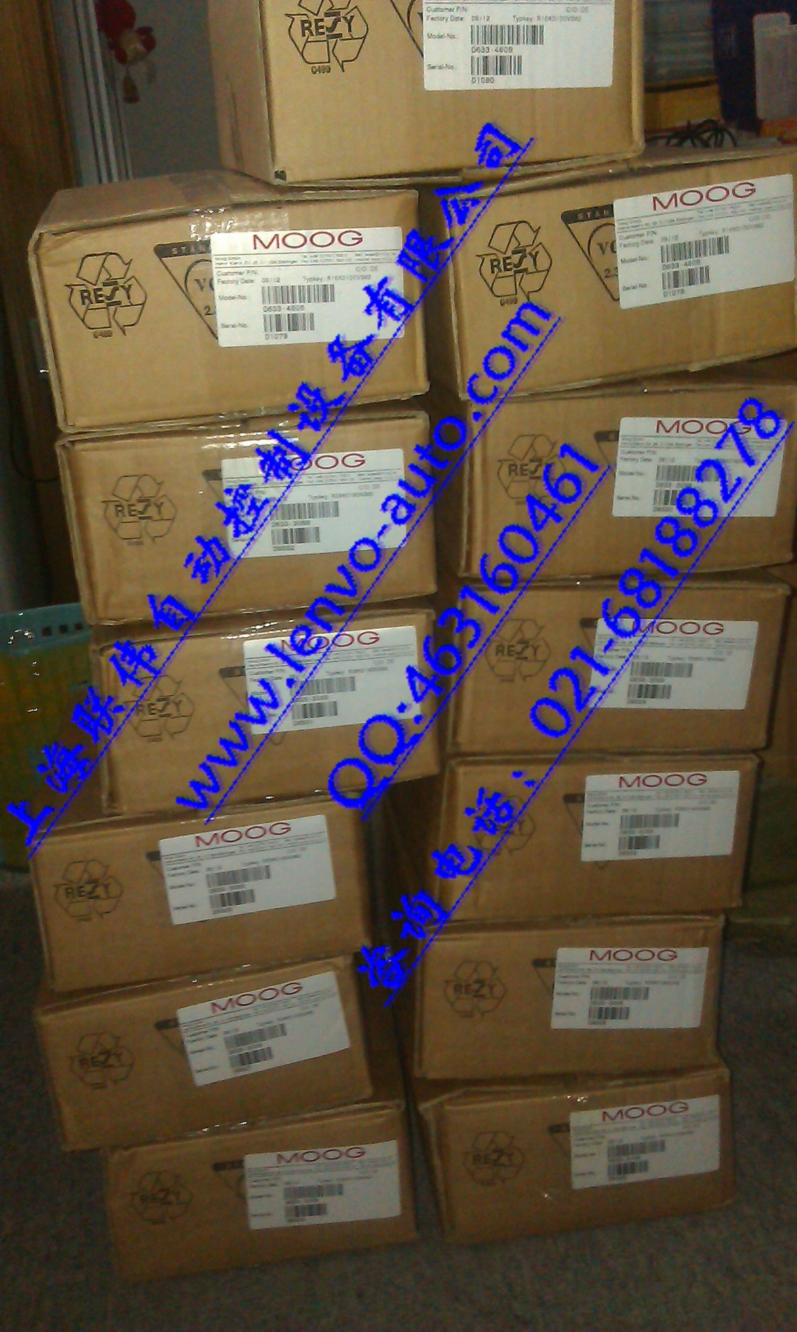 供应MOOG伺服阀D633-317B