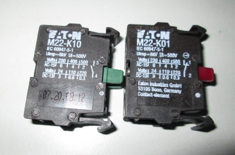  金钟-穆勒/伊顿按钮 M22-K10 / M22-K01（）