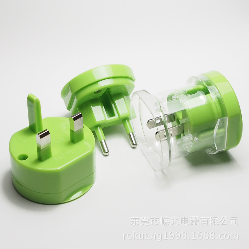 WA-040 三合一适配器 电子礼品厂家  礼品三件套 旅游充电 转换器