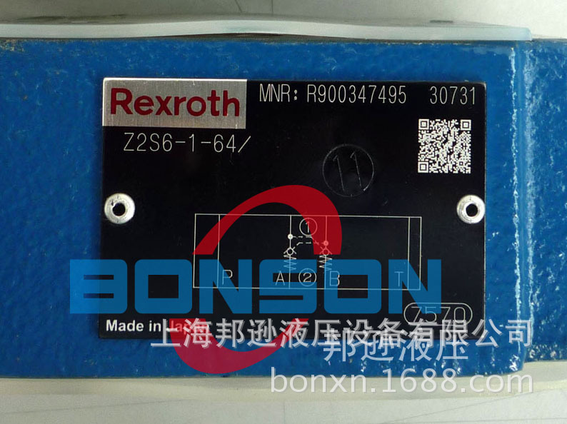 REXROTH力士乐 Z2S6-1-64、Z2S10-1-3X