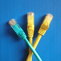 超六类网线工程网络专用线机柜线缆注塑无氧铜纯铜跳线连接线万兆