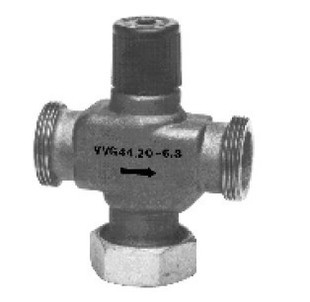 西门子 VVG44.25-10 外螺纹连接 二通调节阀
