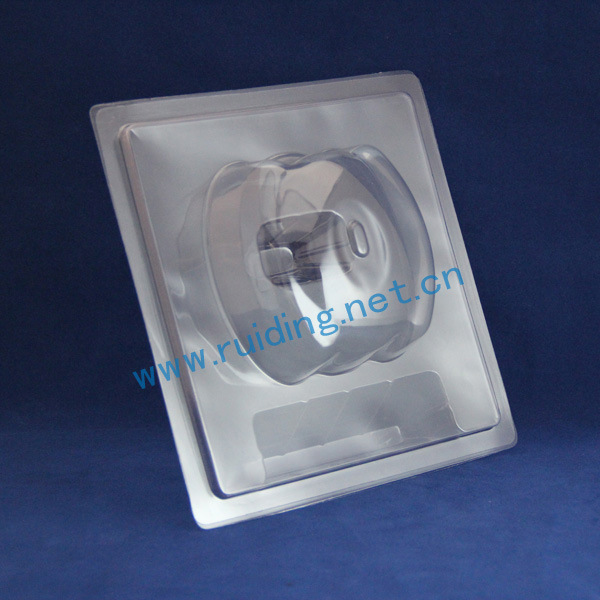 江门厂家 PVC透明泡罩 配件吸塑盒 优质水晶对折吸塑