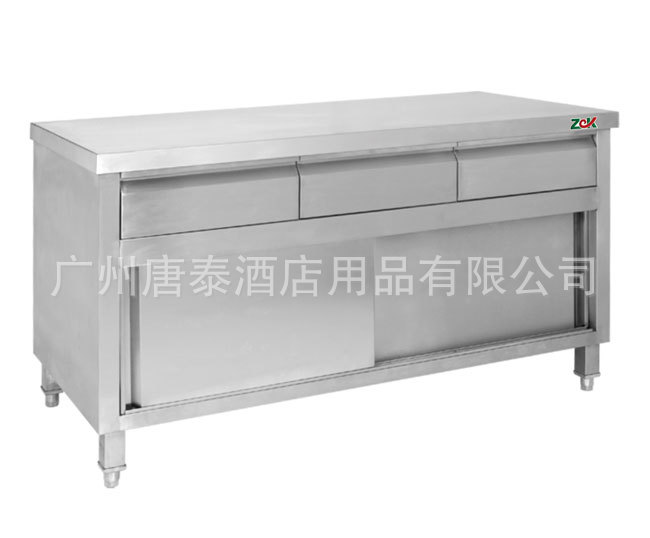 厂家生产厨房不锈钢设备GT18-7-12楼面工作柜
