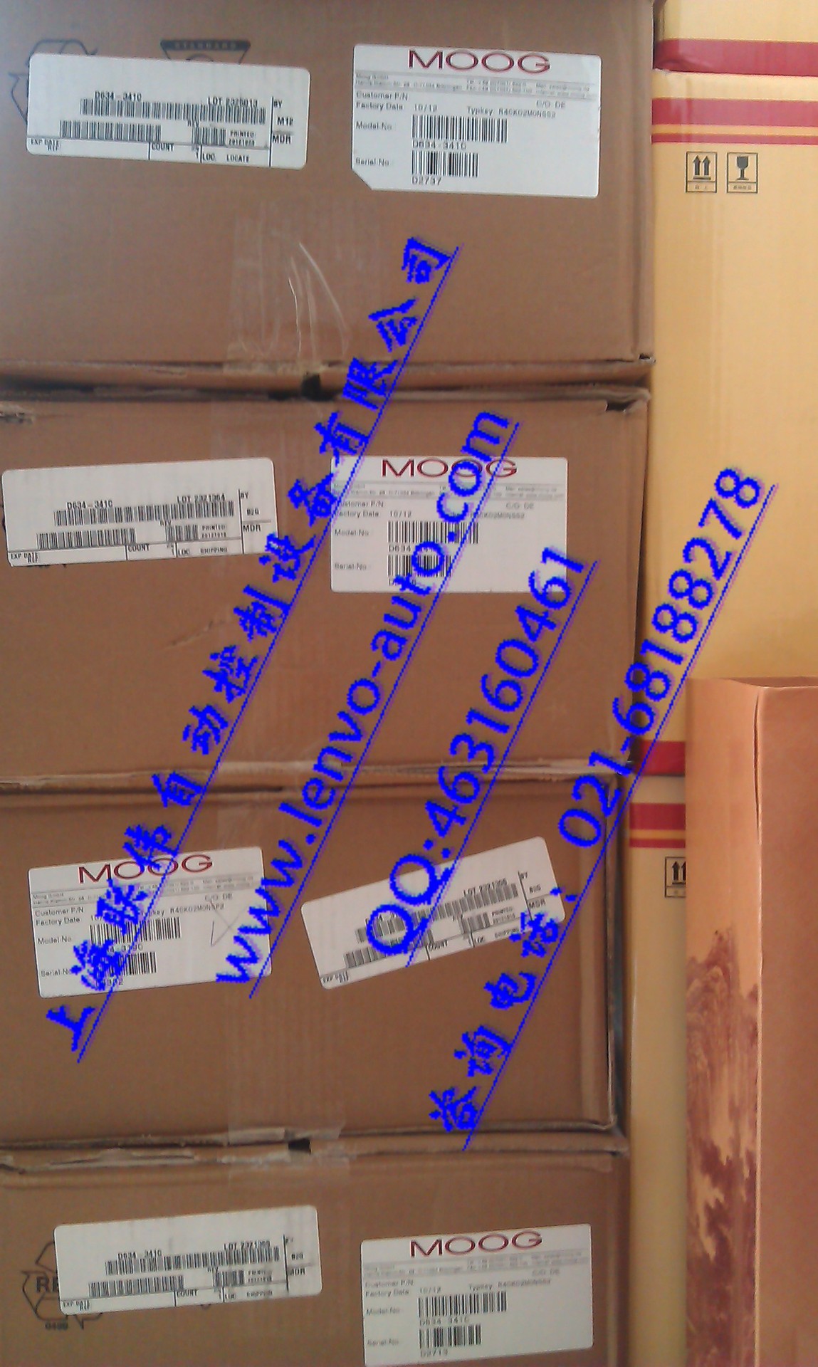 供应MOOG伺服阀D634-301C