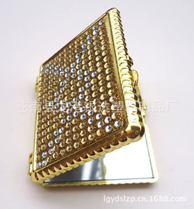 Модная макияж зеркальная наклейка Decorative Diamond Gold Makeup Mircor Sticker