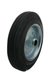 优质工业轮橡胶单轮，直径3寸 一直到10寸的 8寸的橡胶轮出货较多