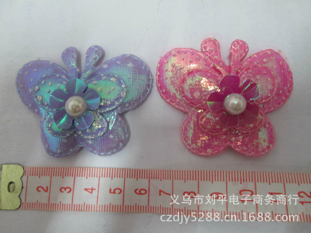 厂家供应超声波压花 各类动物形状花  diy手工花