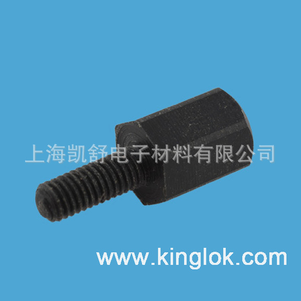 六角尼龙铜柱 六角内螺纹隔离柱/绝缘间隔柱/防火等级94V-2