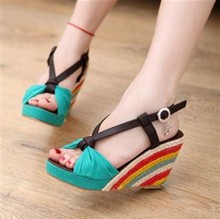 �ļ��¿�ŮЬ����+PU��ɫ���������������¸���ЬŮʿЬFC-13