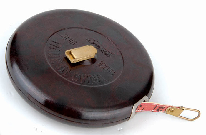 10 -50m 胶木壳胶布壳布卷尺 玻璃纤维皮卷尺