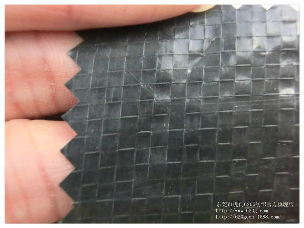 蛇皮防水面料 防水袋内里面料 PE编织布 PE双面淋漠布 冲浪板面料