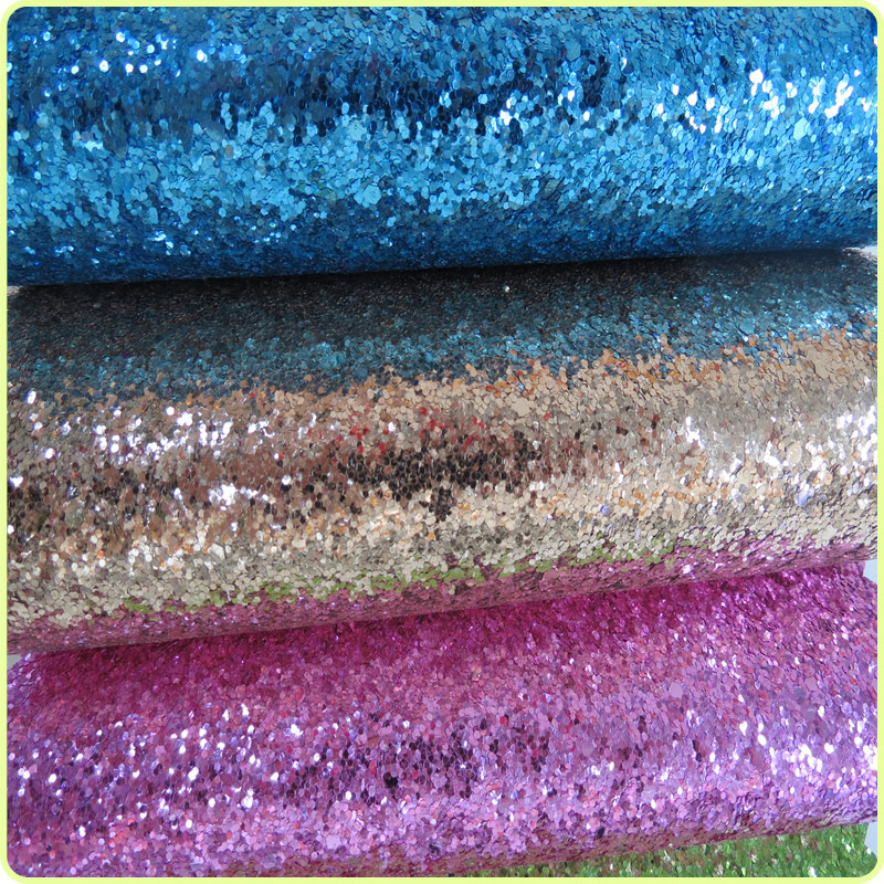 博蕾特皮革厂家直销闪粉皮革 荧光皮革