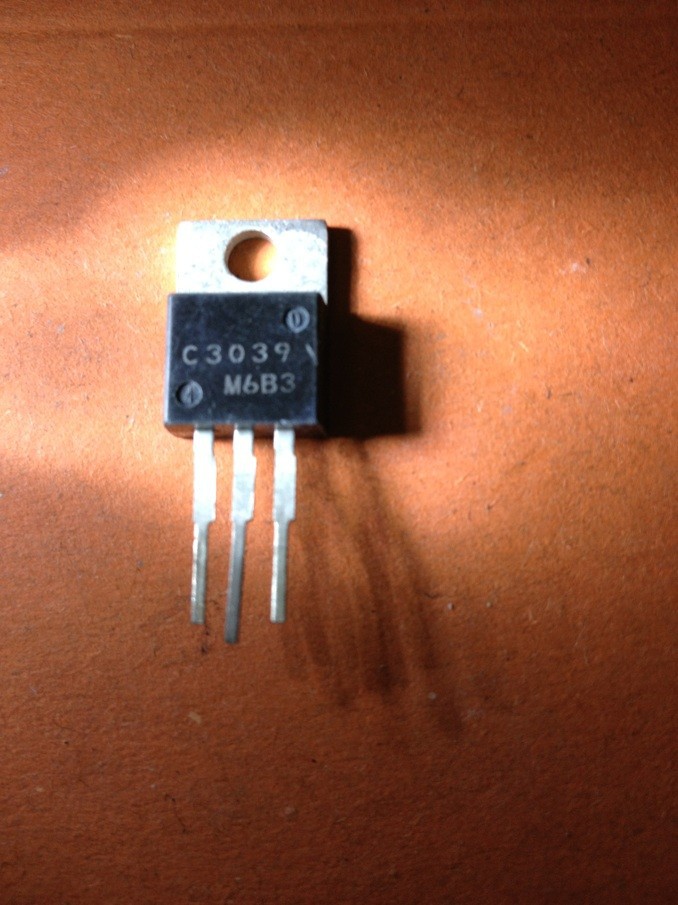 专营三极管批发高压管C3039仪器测试 质量稳定