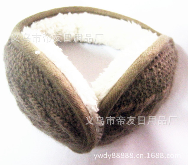 厂家供应保暖耳套、优质毛绒耳罩(可以定做各种不同款式）55G