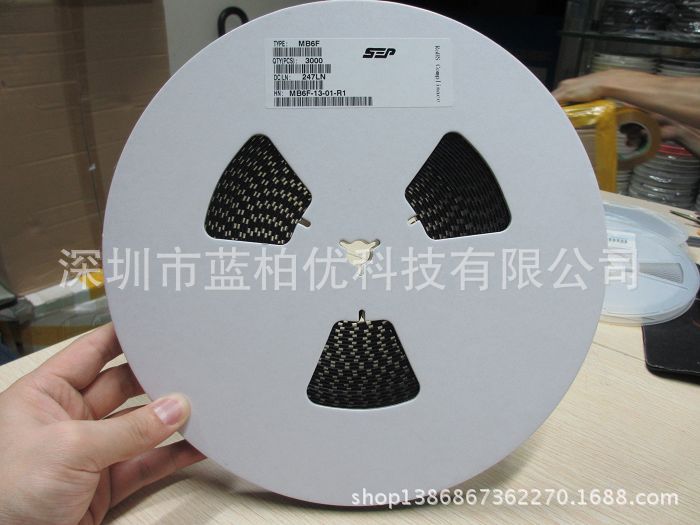 现货全系列 贴片超薄整流桥堆 MB6F 封装SMD-4 大芯片 随时可发货