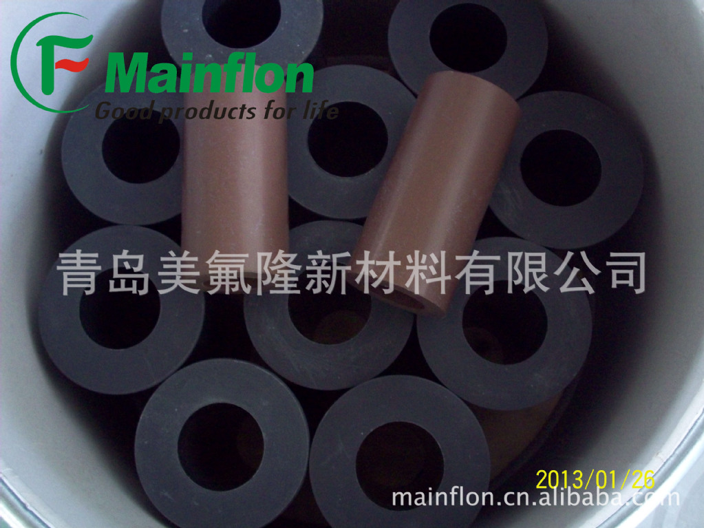 供应聚四氟乙烯四氟填充青铜碳纤维管