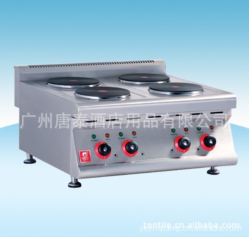 供应新粤海TZ-4台式电四头煮食炉, 生产厂家,价格便宜