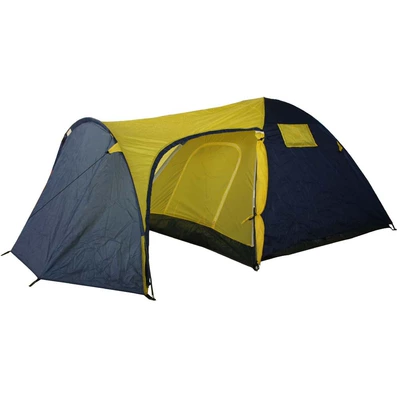 [Customized] Outdoor Leisure Medium and Large Camping Tent with One Room and One Living Room, Water-Repellent Water Pressure Fabric, Polyester Taffeta