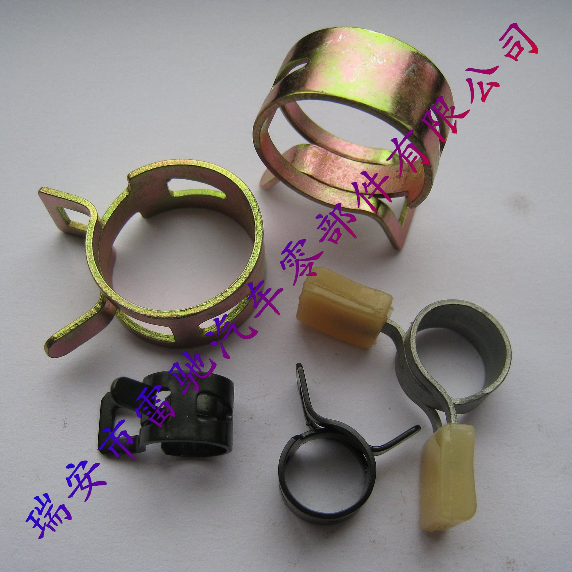 高品质Q673B钢带型弹性环箍 65Mn金属卡箍环箍弹簧卡箍镀锌达克罗-阿里巴巴