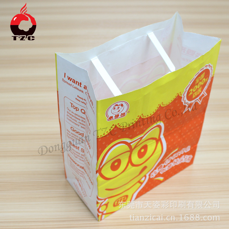 东莞三层牛皮纸袋 纸塑复合牛皮纸袋 四层牛皮纸袋 手提包装袋