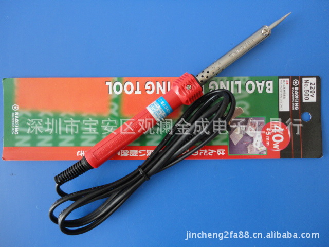 原装正品宝灵500长寿命60W电烙铁  高品质60W电烙铁