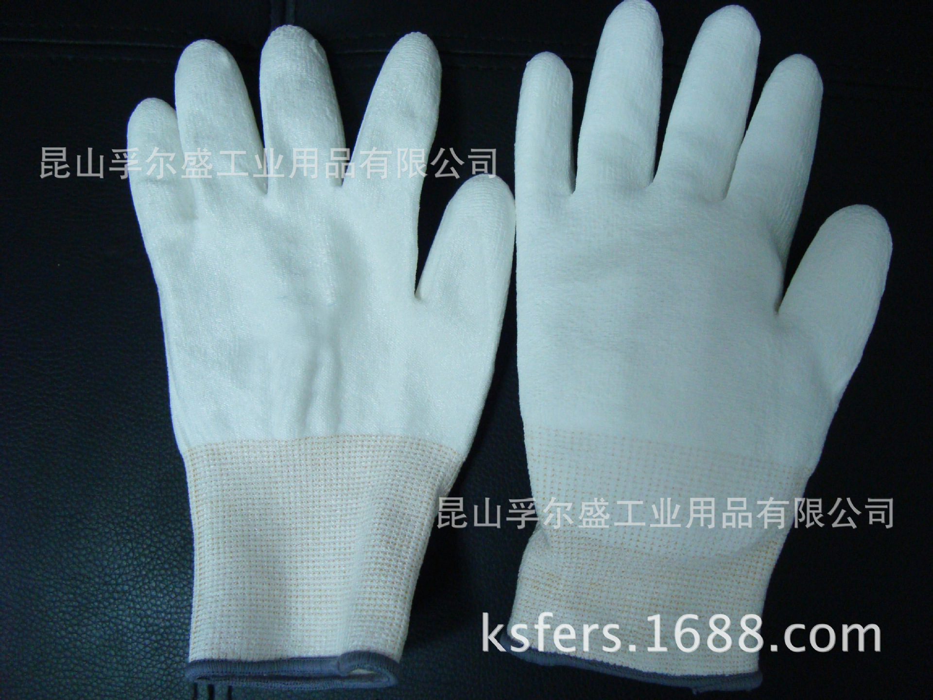 昆山防割手套、白色无尘室防割手套、高强纤维无尘防切割涂层手套