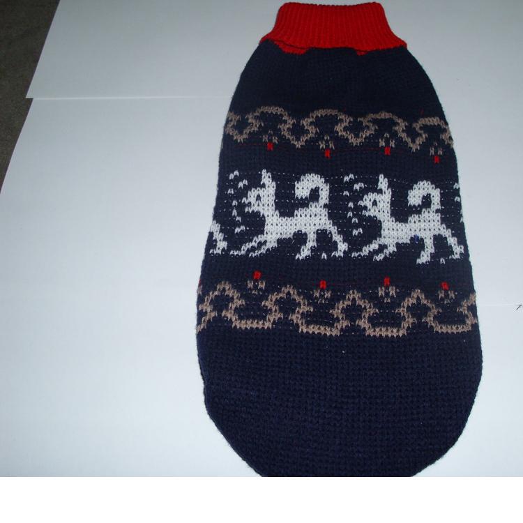 直销大码宠物毛衣  休闲款宠物服饰  身长40--70CM加大码 狗衣服