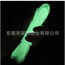 夜光七芯伞绳 户外救生夜光绳 野外户外运动夜光