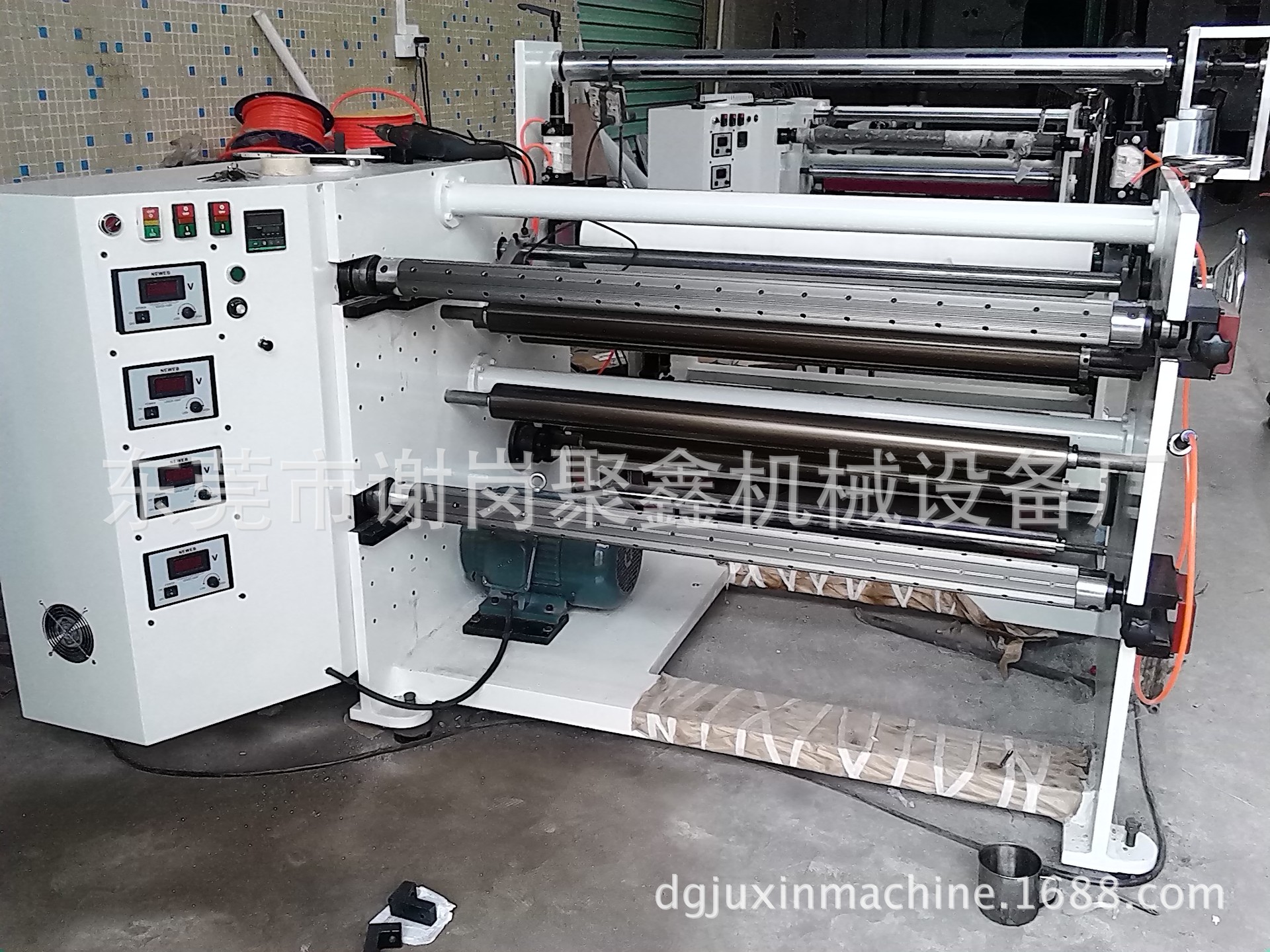 牛皮纸分条机上下轴收卷分切机牛皮纸分条机