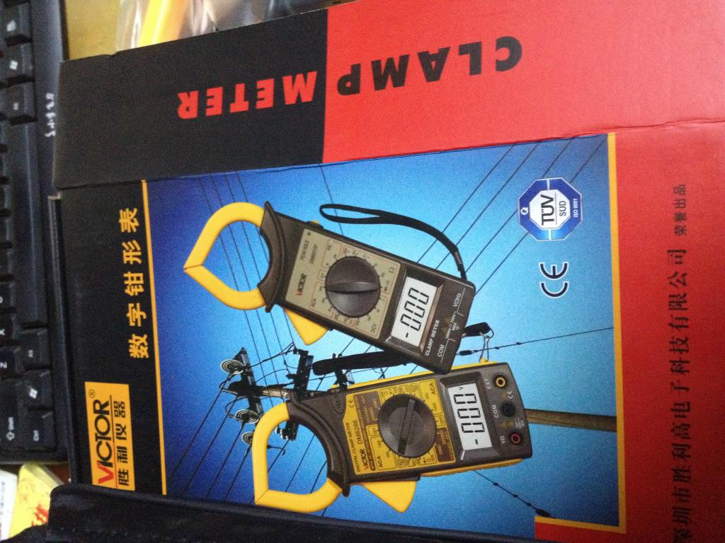 胜利牌钳表DM6266victor万用表数字万用表万能表福禄克万用表