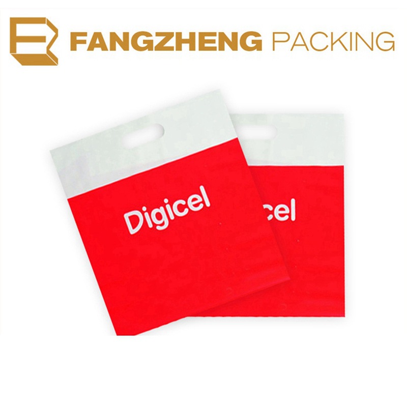 各种彩印塑料冲孔包装袋购物手提袋塑料袋厂家供应手拎加厚耐用