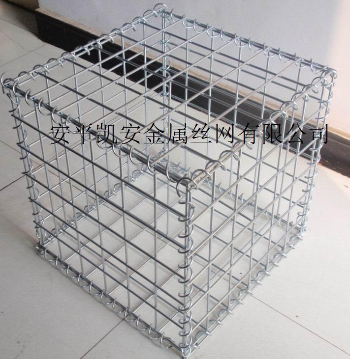 凯安专业直销石笼网、边坡防护网、石头笼子、六角网、拧花网