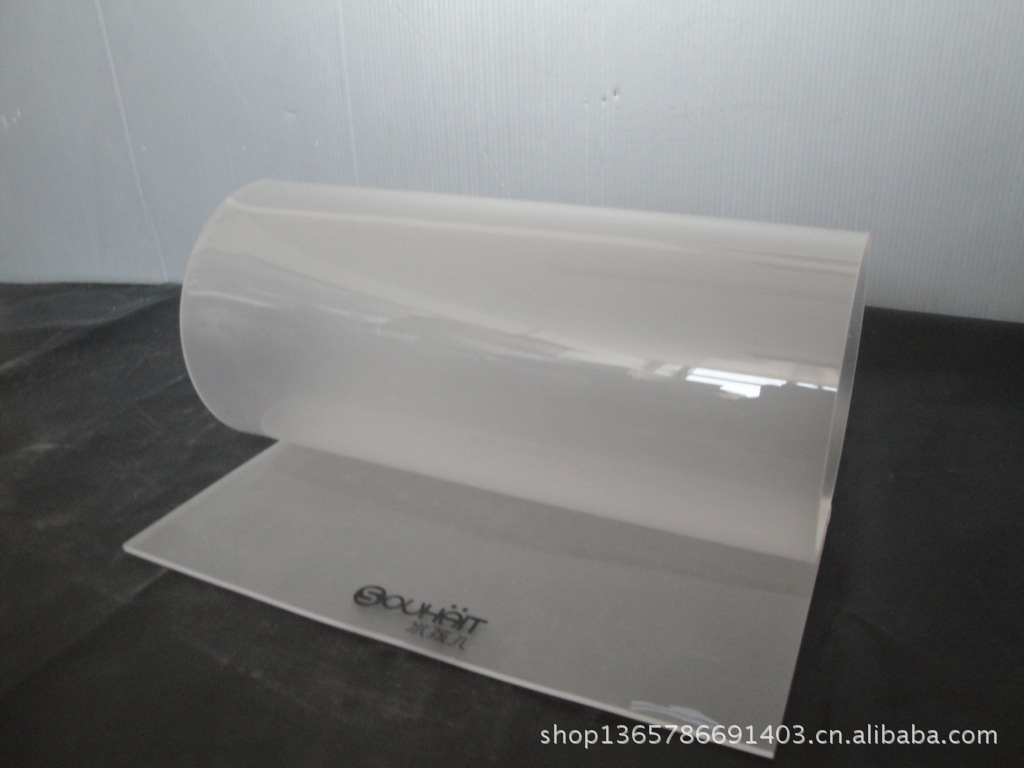 批发磨砂白色头箍架子 亚克力展示架 有机玻璃异形陈列架定做加工|ru