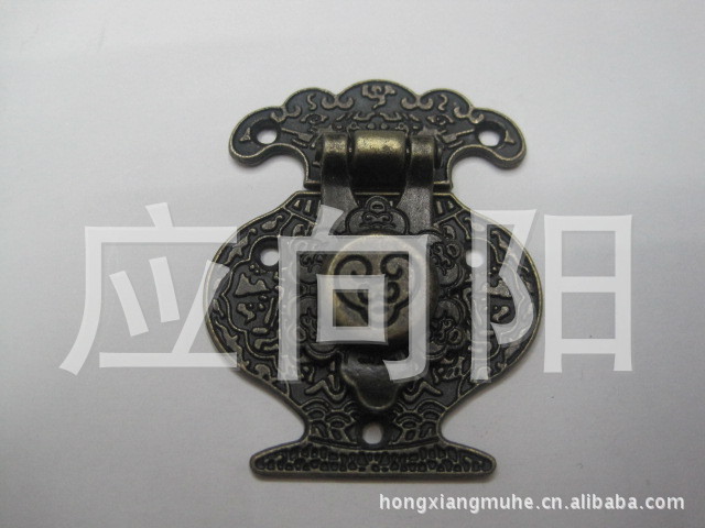 供应花瓶扣，仿古锁扣，锌合金锁扣搭扣，工艺品配件